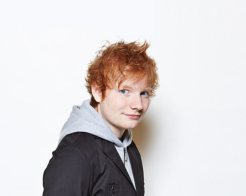 Ed Sheeran at Photo Shoot