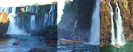 Iguazu Falls Argentina Park Boats