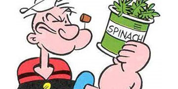 power-foods spinach popeye