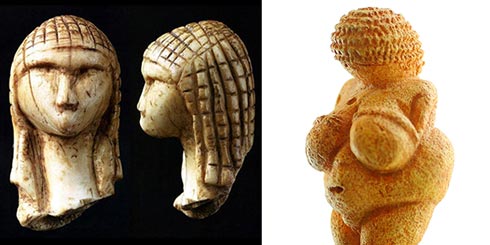 Venus of Willendorf, Venus of Brassempouy