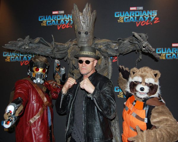 Michael Rooker and Guardians