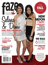 Selena Gomez and Demi Lovato on cover of Faze Magazine