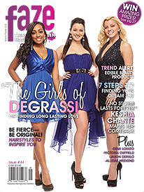 Degrassi Girls on cover of Faze Magazine