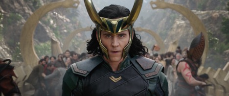 Loki (Tom Hiddleston) in Thor: Ragnarok