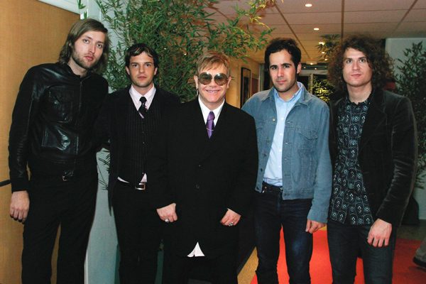 The Killers in Las Vegas with Elton John