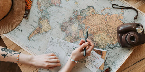 Planning A Trip Travel Map
