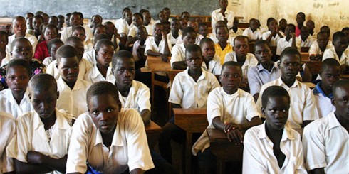 Gulu Uganda Students in Classroom