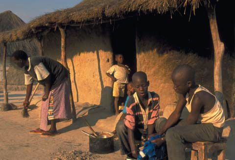 AIDS in Africa children, orphans
