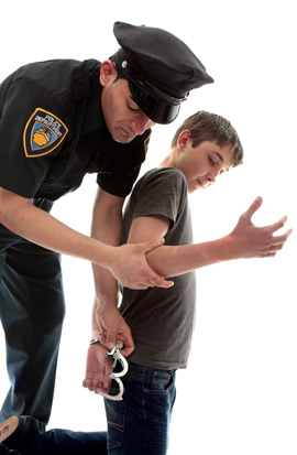 boy getting arrested life lessons