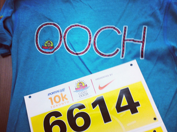 Camp Oochigeas 10 K run