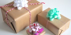 Gifts DIY wrapping xmas