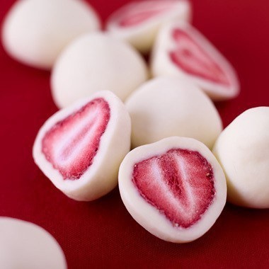 Frozen Yogurt Strawberries