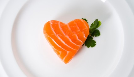 Salmon Sushi Heart