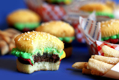 burger-cupcake