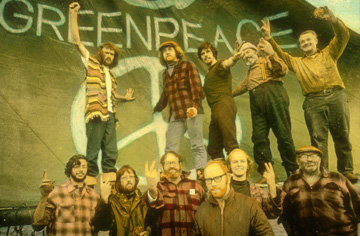 Bob Hunter & Greenpeace in 1971