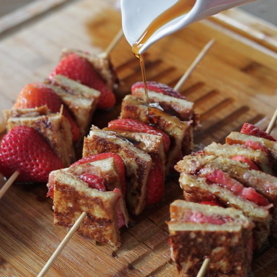 french toast on a stick