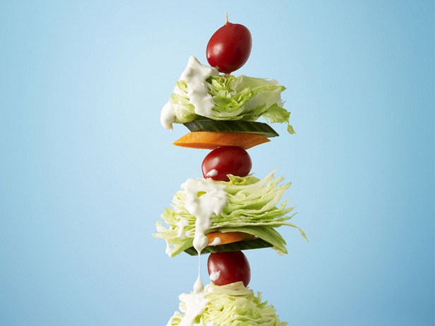 salad on a stick