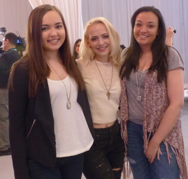 Jessica and Holly with Madilyn Bailey
