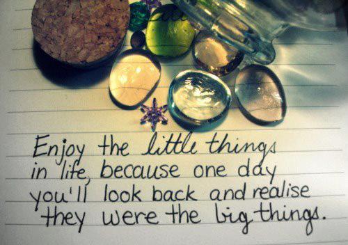 Enjoy-the-little-things-in-life-because-one-day-youll-look-back-and-realise-they-were-the-big-things