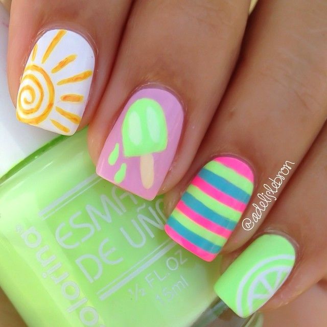 popsicle nails