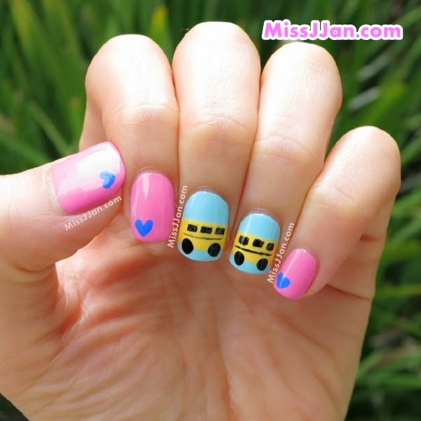 37 Super Cute Back To School Nail Art Designs - Be Modish | School nail art,  Teacher nail art, Back to school nails