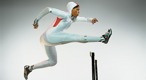 Nike Olympians hurdler Perdita Felicien