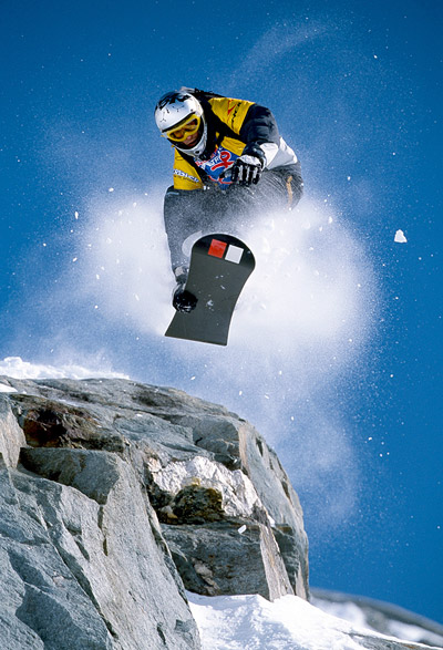 Snowboarding Jump