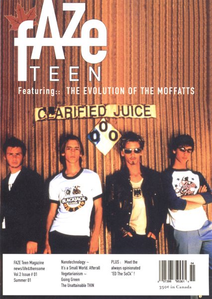 Faze Magazine Issue 04 Cover - The Moffatts 