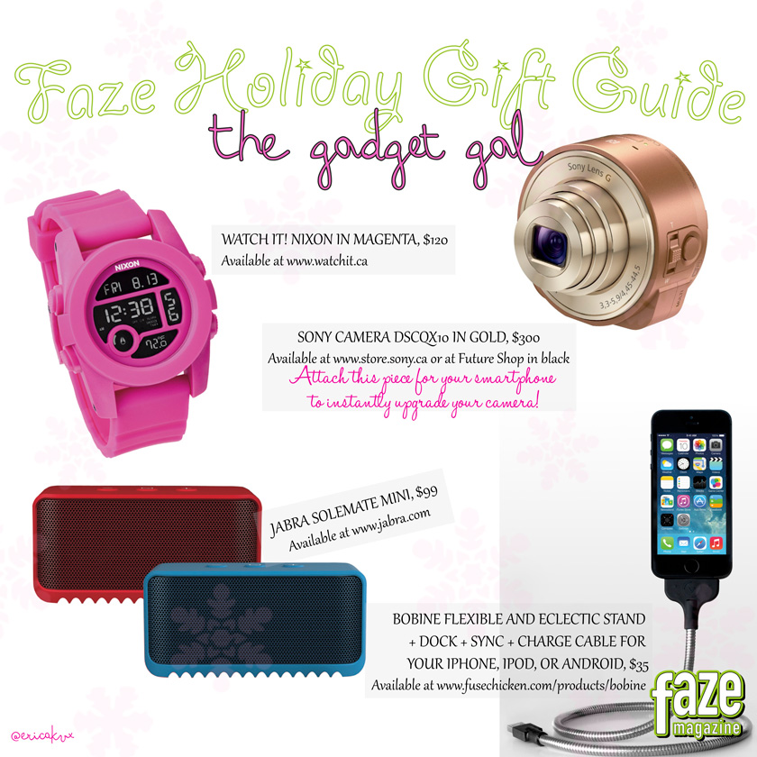 Holiday Gift Guide Gadget Girl Gifts