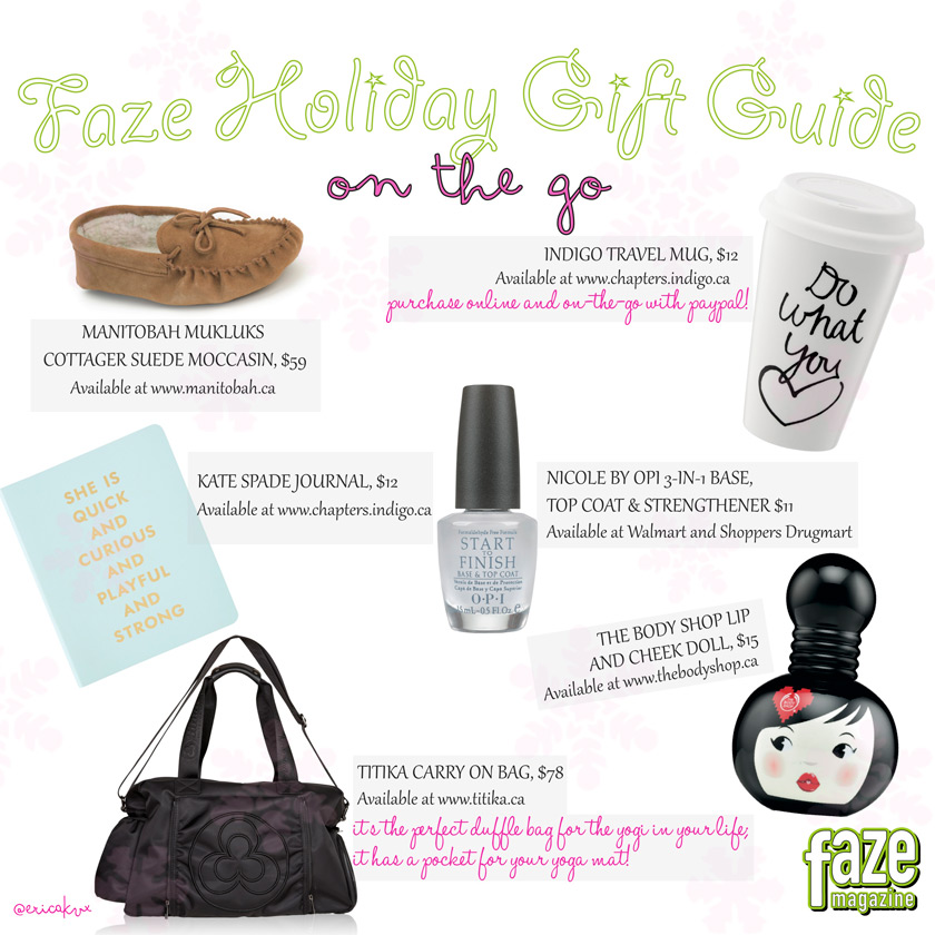 Holiday Gift Guide Girl On The Go Gifts