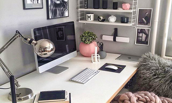 chic home office desk