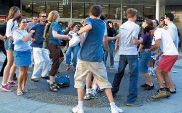 Flash Mob in Vancouver