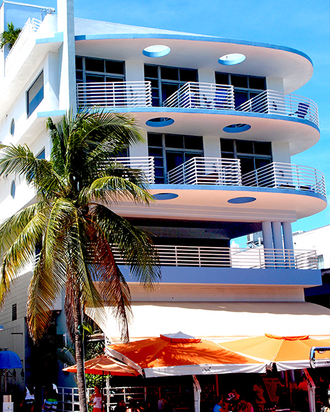 Miami Architecture Art Deco Streamline Nautical