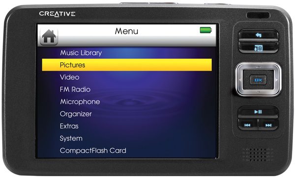 Converging Technology - Creative Labs Zen Vision Portable Media Player