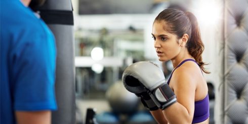 Boxing Workout Girl Benefits Of Boxing