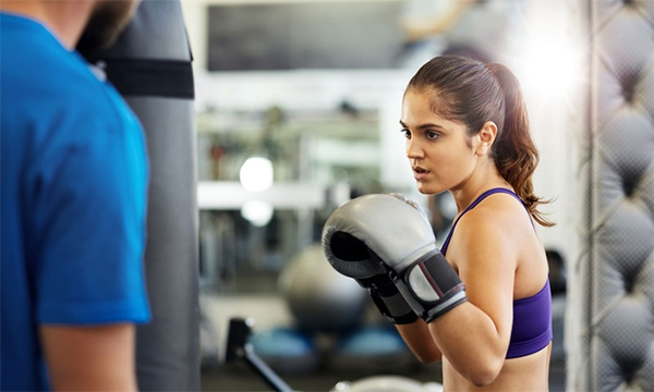 Boxing Workout Girl Benefits Of Boxing