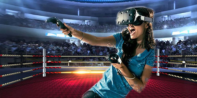 VR Virtual Reality Gaming Boxing