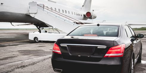 airport transfer limo private jet