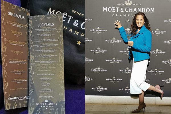 Moet & Chandon Champagne Charton Hobbs - Lorraine Zander