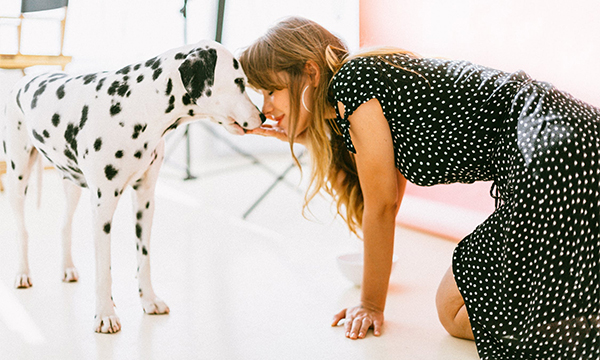 Woman and Dog Training