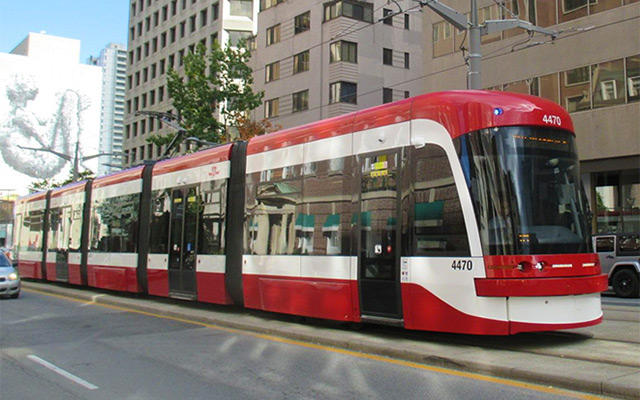 TTC Toronto Public Transit Streetcar