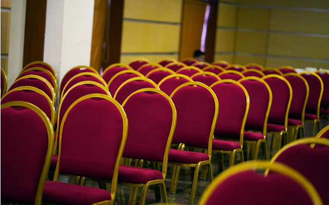conference - corporate event planning - chairs