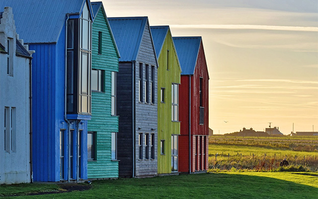 Investing in Real Estate - Colourful Houses