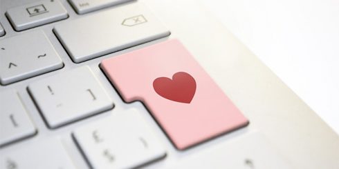 online dating site keyboard