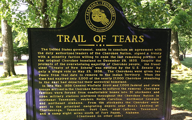 Cherokee Indians Trail of Tears