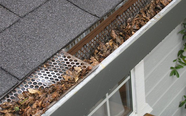 your roof gutter