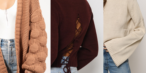 TOBI Sweaters With Flare