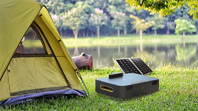 solar power camping