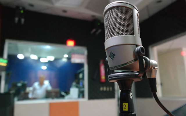 recording studio Neumann microphone