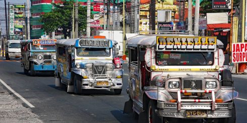 manila bus jeepney